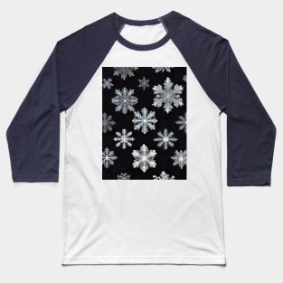 Ice Crystal Baseball T-Shirt